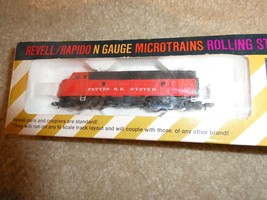 Vintage N Scale Revell Rapido Patten RR System Locomotive in Box - $48.51