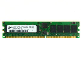 Micron 1GB PC-3200R DDR-400 Registered Ecc MT18VDDF12872Y-40BF1 Tested - £14.64 GBP
