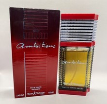 Ambitions By Maxime Mastroianni 3.4oz/100ml Edt Spray For Men Vtg - New In Box - £99.90 GBP