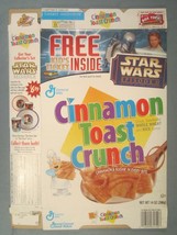 2002 Mt Cereal Box General Mills Cinnamon Toast Crunch Star Wars Ii [Y155B1d] - £6.83 GBP