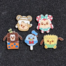 Fab Five Munchlings Disney Pins: Mickey, Minnie, Goofy, Donald Duck, Pluto - £51.87 GBP
