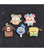 Fab Five Munchlings Disney Pins: Mickey, Minnie, Goofy, Donald Duck, Pluto - £51.28 GBP