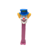Peter Pez Clown Pez Dispenser Purple Stem Blue Hat Made In Hungary Vintage - $8.97