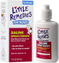 Little Remedies Little Noses Saline Spray/Drops - £13.58 GBP