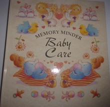Memory Minder Baby Care Binder New - $6.99