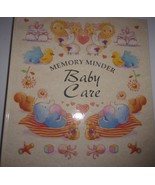 Memory Minder Baby Care Binder New - $9.58 CAD