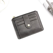 Men  PU Leather Slim Wallet Male Small Purse Mini Money Bag Walet Thin M... - £17.63 GBP