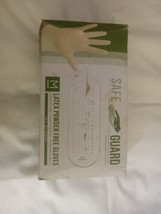 unisex adult Latex Gloves, Box, Medium ,100 Count (Pack of 1) New Box Ha... - £13.94 GBP