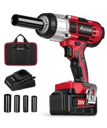 AVID POWER Cordless Impact Wrench 1/2 Impact Gun w/Max Torque 330 ft lbs... - $81.38