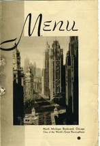 New York Central Dining Service Menu 1939 New York Worlds Fair Chicago C... - $124.07
