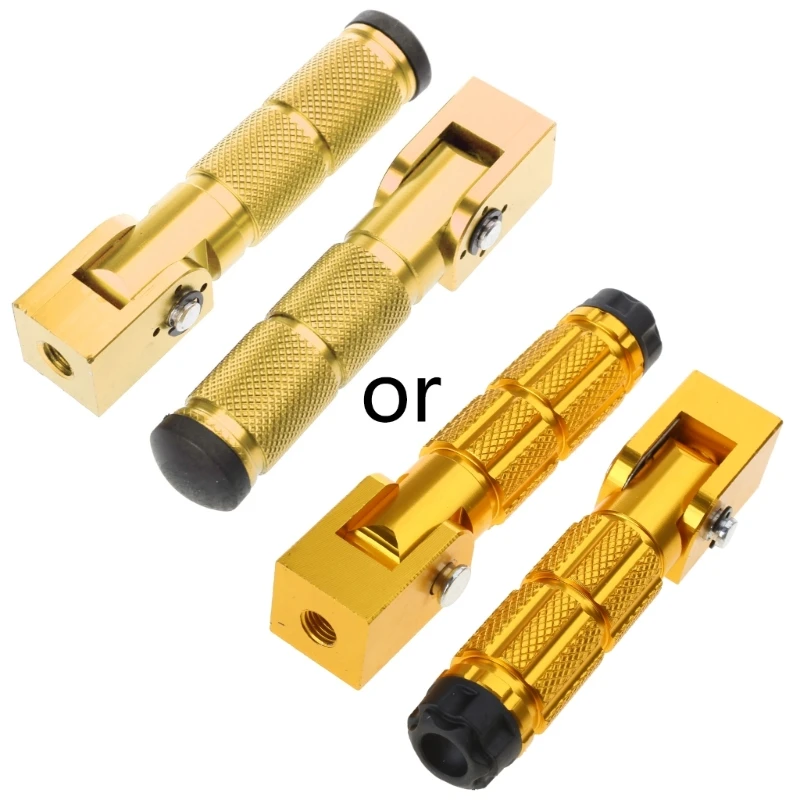 1 Pair Motorcycle Modification Accessories Aluminum Foot Peg M10 Motorcy... - $11.23+