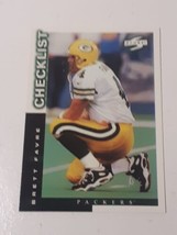 Brett Favre Green Bay Packers 1997 Score Checklist Card #268 - £0.77 GBP