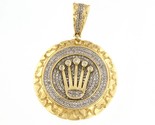 Crown Unisex Charm 10kt Yellow Gold 397726 - £486.36 GBP