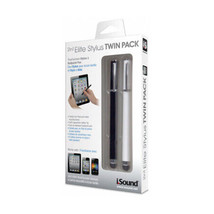 iSound Touch Screen Elite Stylus Twin Pack (Black and White) - $20.63