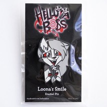 Helluva Boss Loona&#39;s Smile Emblem Limited Edition Enamel Pin Vivziepop Loona - £22.56 GBP