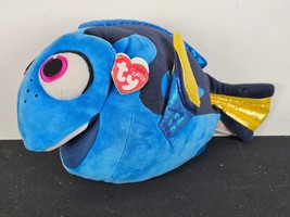 TY Disney Sparkle Beanie Dory, Plush Stuffed Animal 12&quot; Long Finding Nemo - $6.88