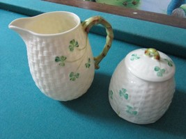 Belleek Ireland China Ivory Snack Tray Cup - Creamer Sugar - COFFEE-POT Pick 1 - £85.25 GBP