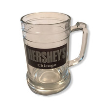 Hersheys Chocolate Chicago Heavy Glass Mug Beer Stein - £13.82 GBP