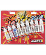 Jacquard Metallic Airbrush Color Pack .5Oz 9/Pkg- - $68.87 CAD
