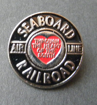 Seaboard System Coast Air Line Railway Scl Railroad Lapel Pin 3/4 Inch - £4.42 GBP