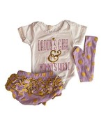 Baby Girl 3 Piece Set Size 6-12 Months - $282.69 MXN