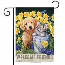 Friends Forever Garden Flag -2 Sided Message,12.5&quot; x 18&quot; - £20.06 GBP