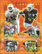 October 5, 2002 TEXAS LONGHORNS vs. OKLAHOMA STATE COWBOYS Football Game... - $17.99