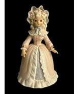 VINTAGE 7” LEFTON MUSICAL Victorian Girl Woman Doll FIGURINE 03548 - $357.94 MXN