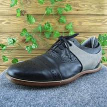 Tsubo Wexler Men Sneaker Shoes Black Leather Lace Up Size 12 Medium - £39.10 GBP