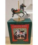 1989 Hallmark Carousel Horse Ornament &quot;HOLLY&quot; 2nd In a Collection of 4 -... - £11.48 GBP