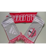 Adidas MLS Soccer Scarf Acrylic TORONTO F.C. RED LIGHT GRAY MLS Team League - £20.29 GBP
