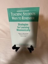 Teaching Students Ways to Remember Strategies for Learning Mnemonically - book - £7.48 GBP