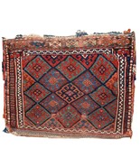 Handmade antique collectible Persian Kurdish bag 1.8&#39; x 2.4&#39; (56cm x 73c... - $426.89 CAD