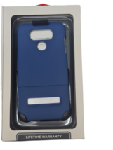Seidio Case for LG G6 Blue Surface Cover Kickstand Holster Belt Hang Clip - $11.84