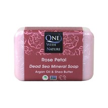 New Dead Sea Minerals Rose Petal Soap (7 oz) - £8.69 GBP