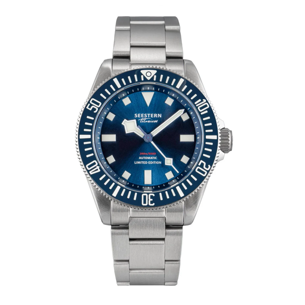 Titanium Diver Watch for Men Automatic Mechanical Wristwatch NH38 Moveme... - £456.51 GBP