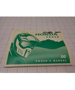 OEM Honda Owners Manual 2000 00 XR80R XR 80 R XR80            00X31-GN1-... - $25.98
