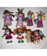 Vintage McDonalds Cabbage Patch Kids Lot of 8 Toys Dolls Collectible 90's - $18.59