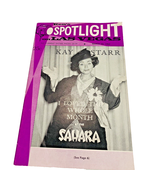 Spotlight on Las Vegas Magazine Kay Starr Kitty Kaye Dinah Shore March 2... - $19.95