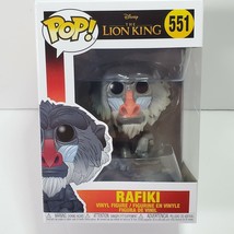 Funko POP Disney Rafiki The Lion King Figure 551 Monkey Live Action Vaulted - $10.39