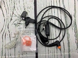 Single Wire Earpiece Reinforced Cable for Motorola Radios BPR40 CP200 CP200 - $16.14