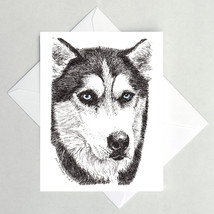 Husky Dog Note Cards - £3.18 GBP+