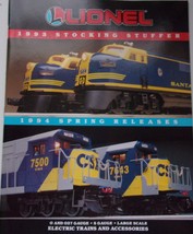 Vintage Lionel 1993 Stocking Stuffer Catalog  - $94.84 MXN