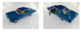 1:43 Blue 5&quot; Chevy 1967 Chevrolet Impala Diecast Model Toy Car  - £18.42 GBP