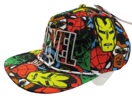 Original Snapback BioWorld Merch Marvel Super Heroes Cap Hat New With Tags - $11.40