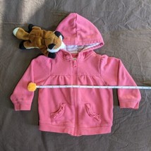 Old Navy Solid Pink Full Zip Hooded Baby / Infant Jacket - 18-24 Months - USED - £4.56 GBP