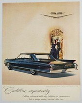 1961 Print Ad Cadillac Fleetwood Sixty Special 4-Door Cars - $10.72