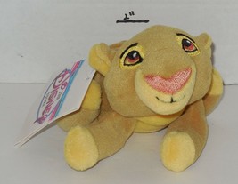 Disney Store Exclusive Lion King Simba as a Cub 8&quot; Beanie plush toy - £11.56 GBP