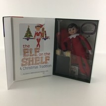Elf On The Shelf Activity Set Girl Scout Elf Plush Storybook Christmas Tradition - £50.35 GBP