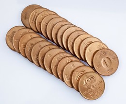 1956 Suède Ore Pièce de Monnaie Lot (25 Pièces) Tout En Unc-Bu État! Km ... - $75.10 CAD